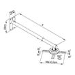 SOPORTE PROYECTOR PJR-058  PARED EXT 103-143CM
