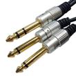 CABLE 6.3ST X 2 6.3MONO HQ PURESONIC 5M