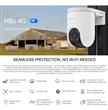CAMARA WIFI H8C 2k 4G DOMO EXTERIOR EZVIZ  
