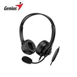 AURICULAR HS235U USB-A C/MIC GENIUS