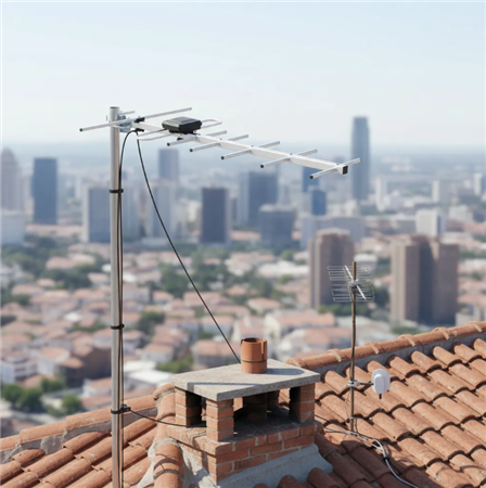 ANTENA 7 ELEMENTOS 9DB TDA EXTERIOR DIGITAL