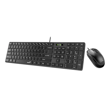 KIT TECLADO MOUSE C126 GENIUS C/CABLE USB