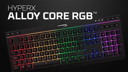 TECALDO ALLOY CORE RGB HYPERX GAMER