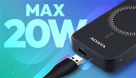POWER BANK R100 MAGNETICO 10000MA NEGRO ADATA